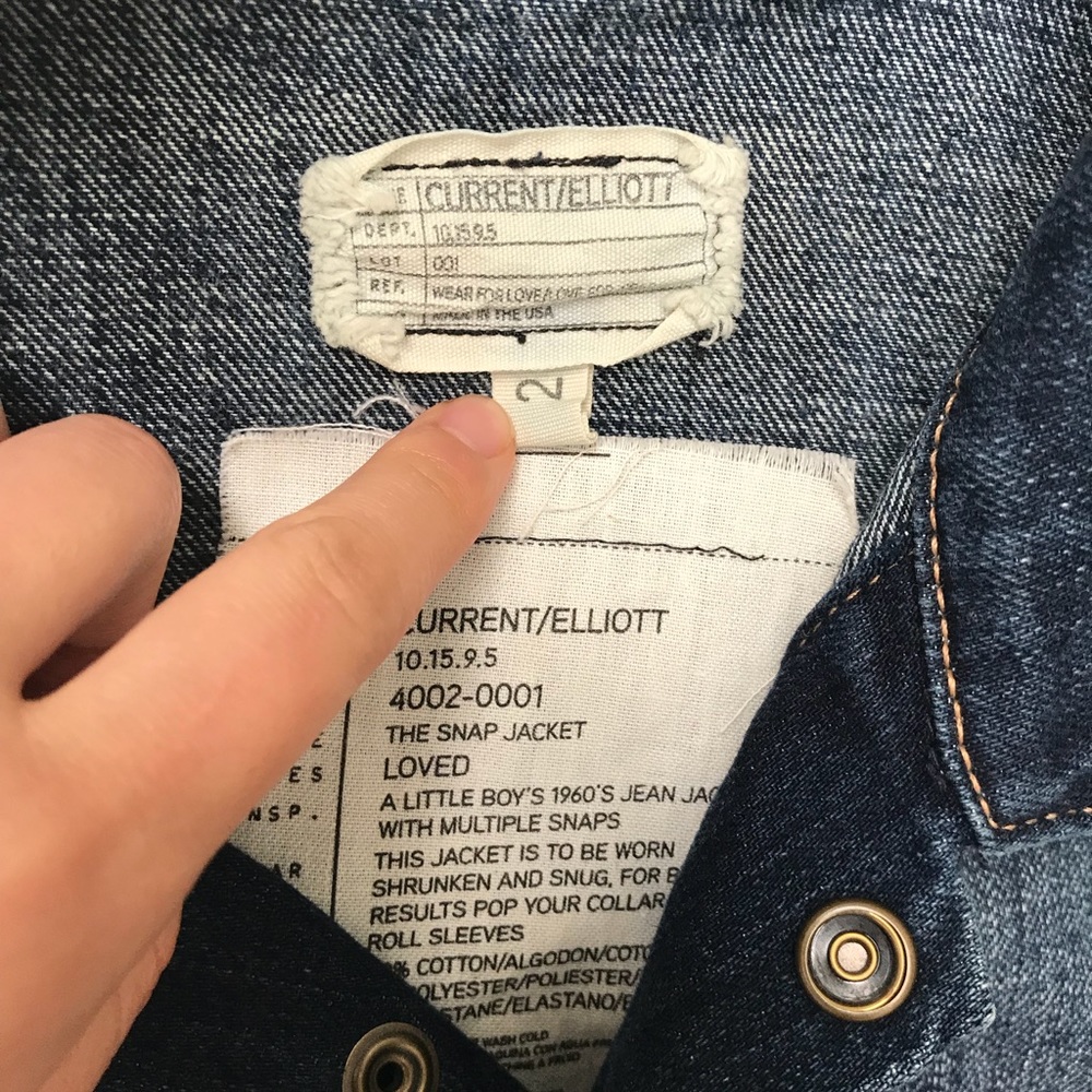 Current/Elliott Jacket - The Snap Jacket - image 2